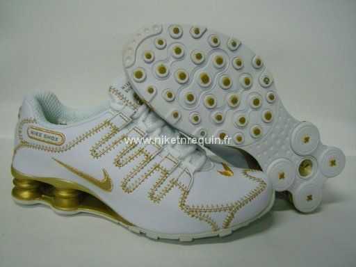 Fonctionnelle Nike Shox Nz Blanc Et Jaune